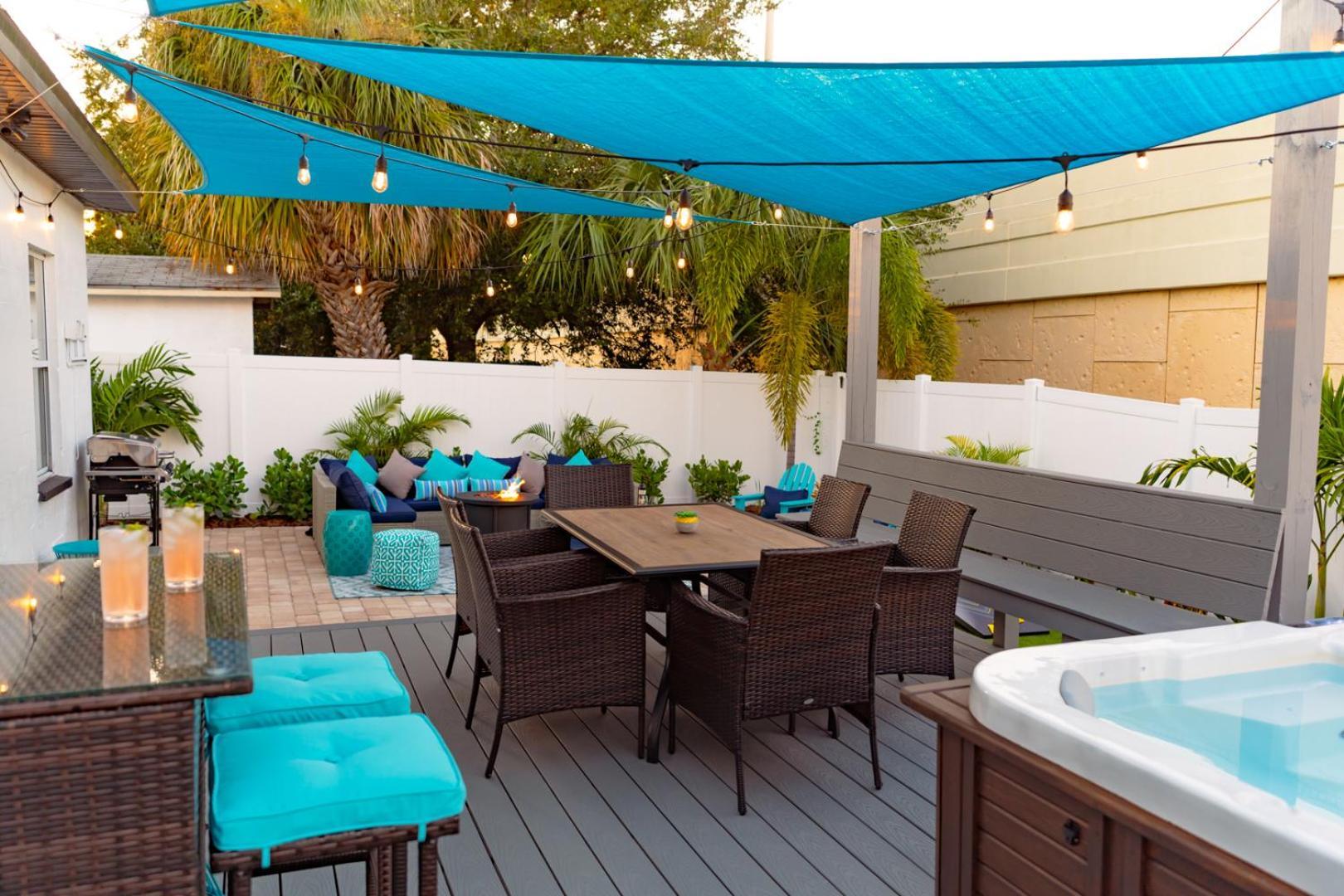 Casa Noho In Central Tampa, Hot Tub, Near Hyde Park Eksteriør bilde
